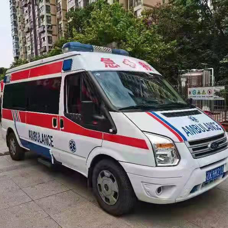 成华术后行动不便回家租赁救护车